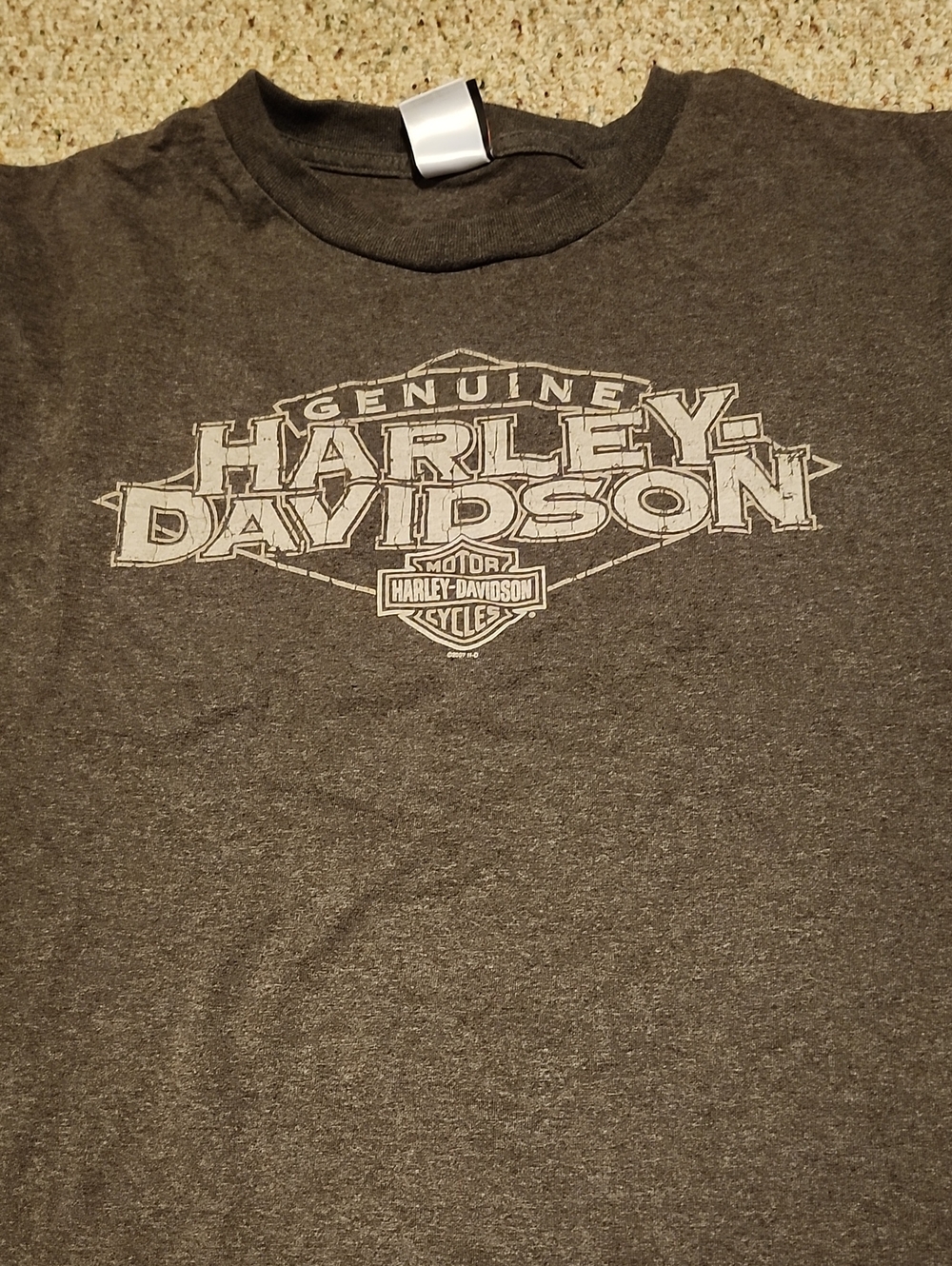 Harley-Davidson Heather Brown Short Sleeve 3XL - IL